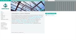 Desktop Screenshot of ludwigstahl.ch
